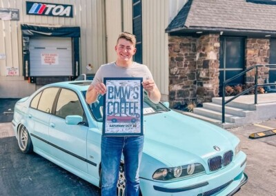 Team One Automotive BMWs And Coffee Vol 1 Poster Giveaway