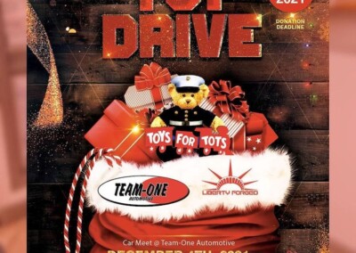Team One Automotive Toys For Tots Flyer